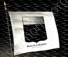 drapeau-Simon de la NEUFVILLE_Comté de Vaudémont. La chevalerie de Lorraine._France