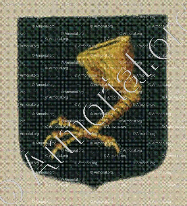 DESTAAL de CRAVANCHE (Alsace)_Blason enregistré sous le règne de Louis XIV_France