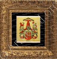 cadre-ancien-or-ZIBOL_Wappenbuch der Stadt Basel . B.Meyer Knaus 1880_Schweiz 