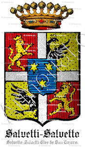 SALVETTI SALVETTO Comtes de SAN LAZARO