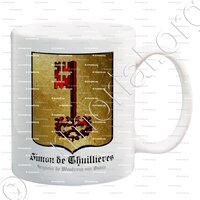 mug-SIMON de THUILLIÈRES_Seigneur de Montreux sur Saône. Lorraine._France