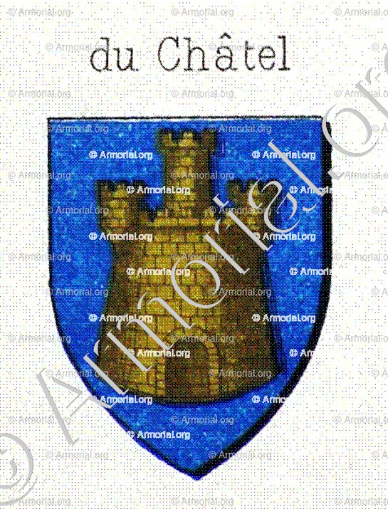 du CHÂTEL _Vidomnes de Genève_Suisse
