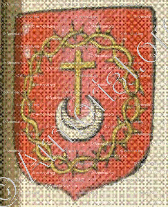 BOUCHET (La Rochelle)_Blason enregistré sous le règne de Louis XIV._France