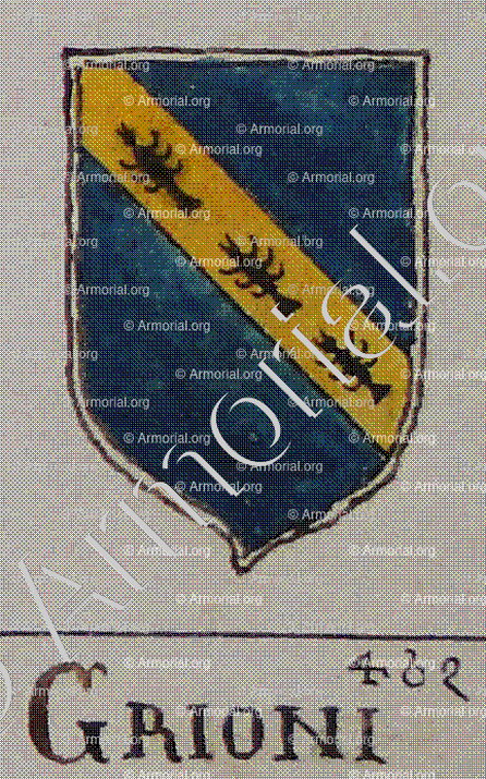 GRIONI_Arme Venetia, gran Conseglio del ano 1296._Italia,