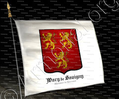 drapeau-Wary de SAVIGNY_Chevalier de Lorraine_France ()