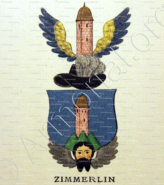 ZIMMERLIN_Wappenbuch der Stadt Basel . B.Meyer Knaus 1880_Schweiz 