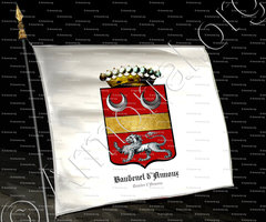 drapeau-BAUDENET d'ANNOUX_Comtes d'Annoux_France ()