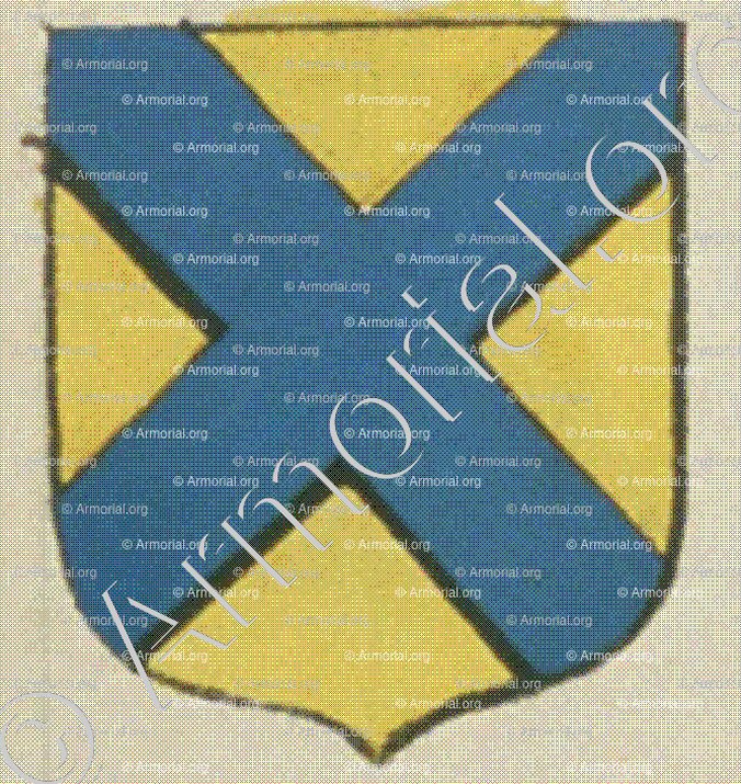 POÜLLIOU (La Rochelle)_Blason enregistré sous le règne de Louis XIV._France