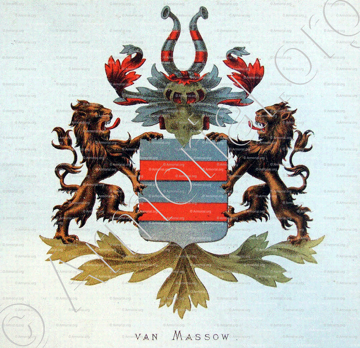 MASSOW_Wapenboek van den Nederlandschen Adel door J.B.Rietstap 1883 1887_Nederland