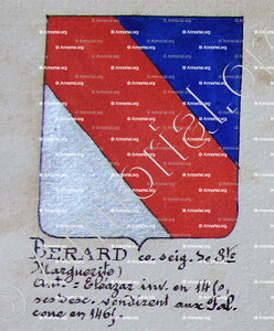 BERARD Seigneur de Sainte Marguerite