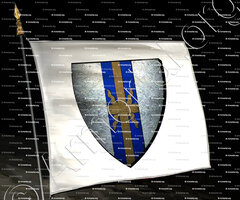 drapeau-BASSENS_Ancien Duché de Savoie (Cte de Foras, 1863)_États de Savoie (Lambert de B)