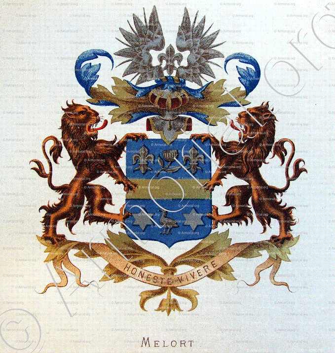 MELFORT_Wapenboek van den Nederlandschen Adel door J.B.Rietstap 1883 1887_Nederland