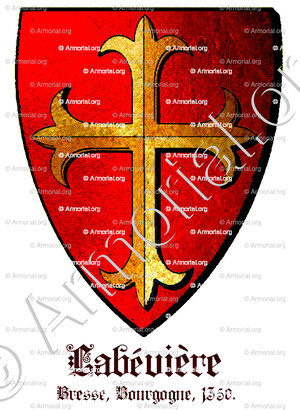 LABEVIERE_Bresse, Bourgogne, sceau 1350._France (i)
