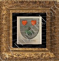 cadre-ancien-or-HUGON DE GIVRY_Bourbonnais_France