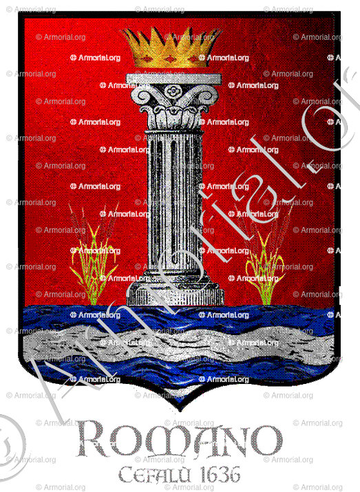 ROMANO_Colonna Romno. Cefalù 1636_Italia (i)