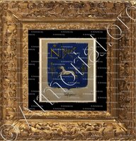 cadre-ancien-or-VALOGNES_Noblesse d'Empire._France