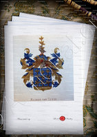 velin-d-Arches-MERKES VAN GENDT_Wapenboek van den Nederlandschen Adel door J.B.Rietstap 1883 1887_Nederland