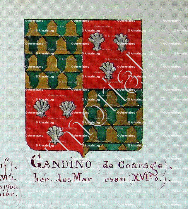 GANDINO_Armorial Nice. (J. Casal, 1903) (Bibl. mun. de Nice)_France (1)