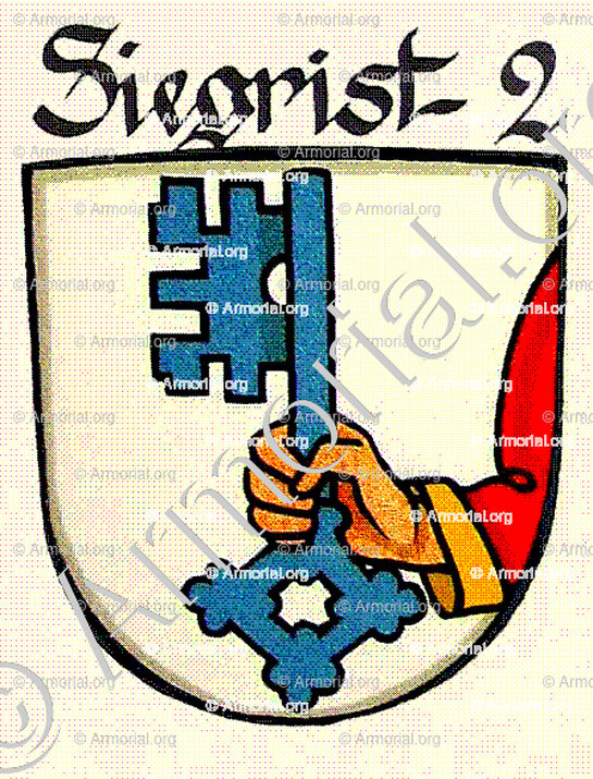 SIEGRIST_Wappenbuch der Burgerlichen Geschlechter der Stadt Bern, 1932._Schweiz (2)
