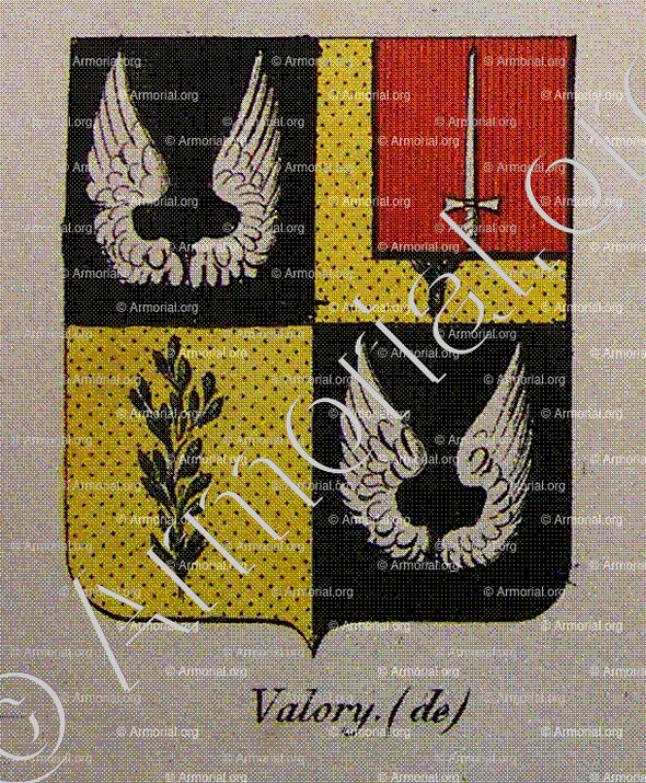 VALORY (DE)_Noblesse d'Empire._France