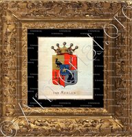 cadre-ancien-or-MERLEN_Wapenboek van den Nederlandschen Adel door J.B.Rietstap 1883 1887_Nederland