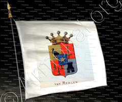 drapeau-MERLEN_Wapenboek van den Nederlandschen Adel door J.B.Rietstap 1883 1887_Nederland