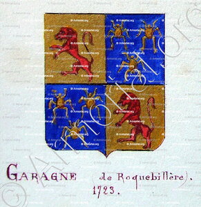 GARAGNE (de Roquebillière)