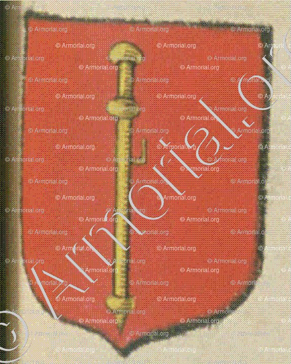 BOURDEIL (La Rochelle)_Blason enregistré sous le règne de Louis XIV._France