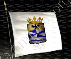 drapeau-AYROLDO_Sicilia. Cefalù nel 1672 e 1682. Titolo di Duca._Italia