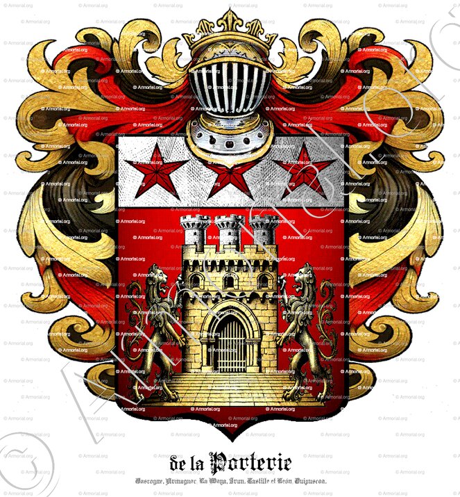 de LA PORTERIE_Armagnac, Guipuscoa. Castilla y León, Guipúzcoa._ Fance, España (1)