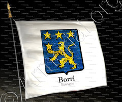 drapeau-BORRI_Bologne_Italie
