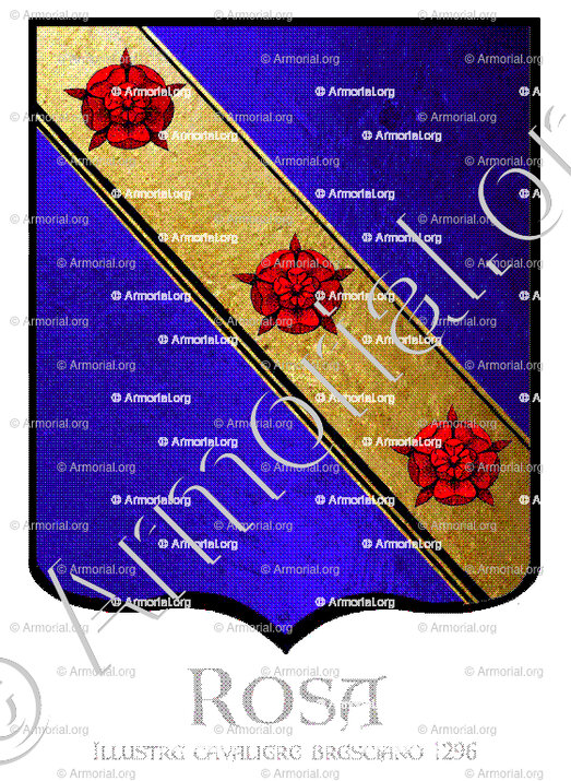 ROSA_Illustre cavaliere Bresciano, 1296 in Sicilia._Italia (i)