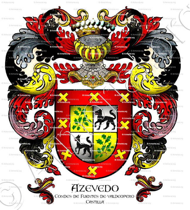 AZEVEDO_Condes de Fuentes de Valdeopero, Castilla_España