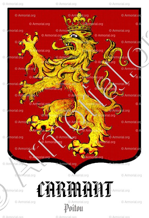 CARMANT_Poitou_France