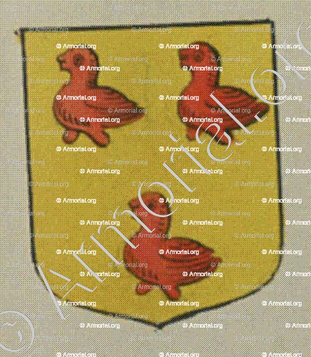 MERKLE (Alsace)_Blason enregistré sous le règne de Louis XIV_France 