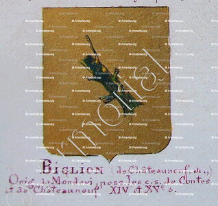 BIGLION de Châteauneuf
