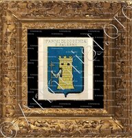 cadre-ancien-or-PARISI di COSENZA e PALERMO_Sicilia._Italia