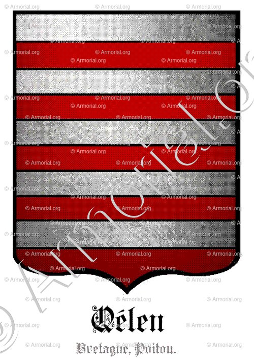 QUÉLEN_Bretagne, Poitou._France