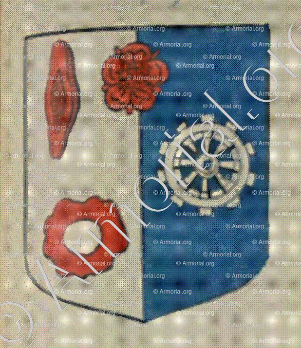 La Communauté des Boulangers de la ville d'Haguenau en Alzace (Alsace)_Blason enregistré sous le règne de Louis XIV_France 
