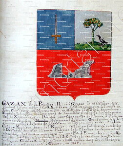 GAZAN de la PEYRIERE