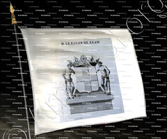 drapeau-De BRAM_De Lordat, baron de Bram. Montpellier. Languedoc._France