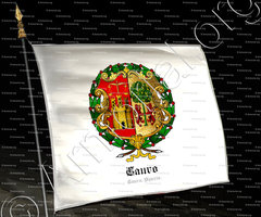 drapeau-CAURO_Cauro 1600, Ajaccio 1650 (Corse)_France...