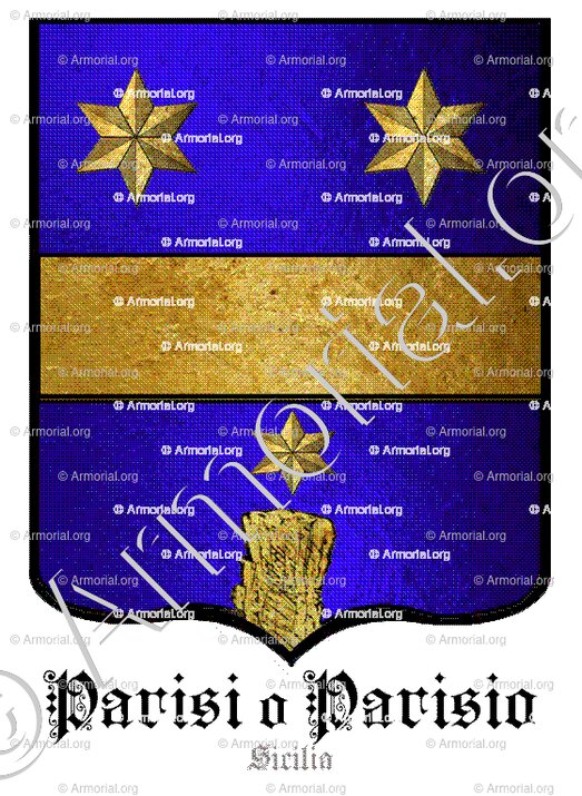 PARISI o PARISIO_Sicilia_Italia