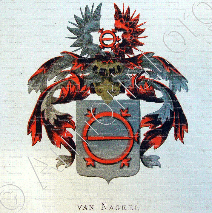 NAGELL_Wapenboek van den Nederlandschen Adel door J.B.Rietstap 1883 1887_Nederland