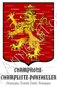 CHAMPAGNE-CHAMPLITTE-PONTAILLER
