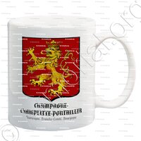 mug-CHAMPAGNE-CHAMPLITTE-PONTAILLER _Champagne, Franche-Comté, Bourgogne._France