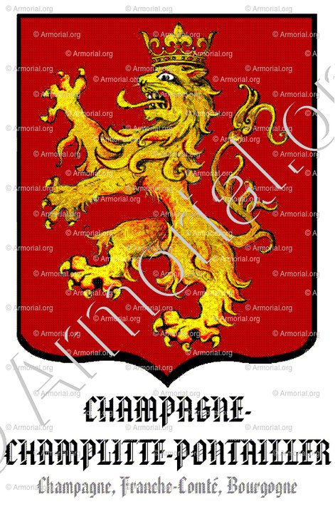 CHAMPAGNE-CHAMPLITTE-PONTAILLER _Champagne, Franche-Comté, Bourgogne._France