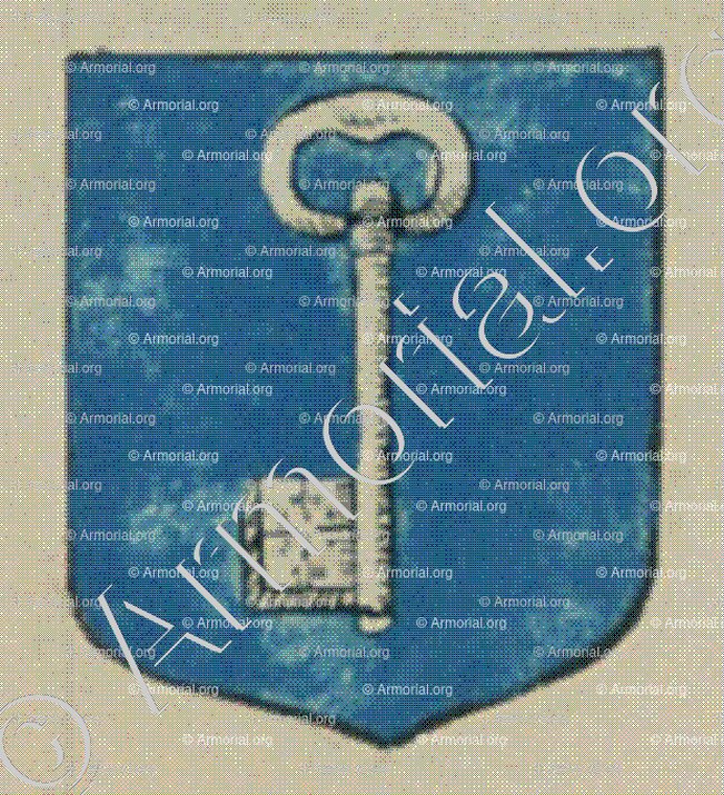 DIECHY (Alsace)_Blason enregistré sous le règne de Louis XIV_France