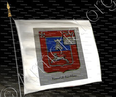 drapeau-VIENOT DE VAUBLANC_Noblesse d'Empire._France