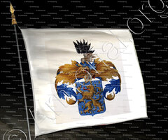 drapeau-van NASSAU  - J.B. Rietstap, Nederland - Nederland